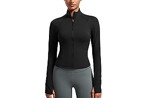 Butterluxe Womens Workout Jacket: Workout Chic Perfected