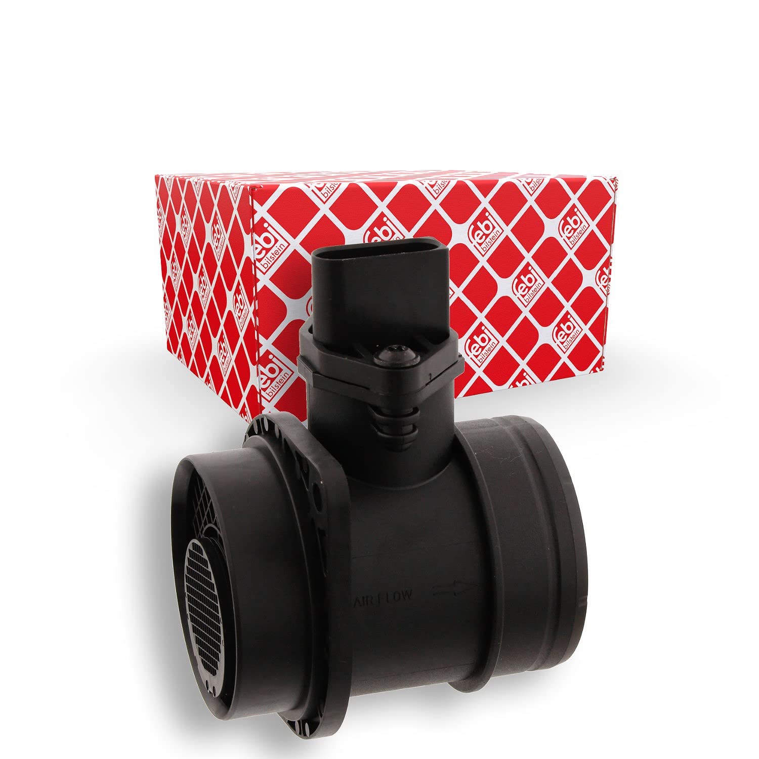 Air Mass Sensor fits VW GOLF Mk4, Mk5, PLUS 1.9D 2.0D 97 to 09 Flow Meter Febi