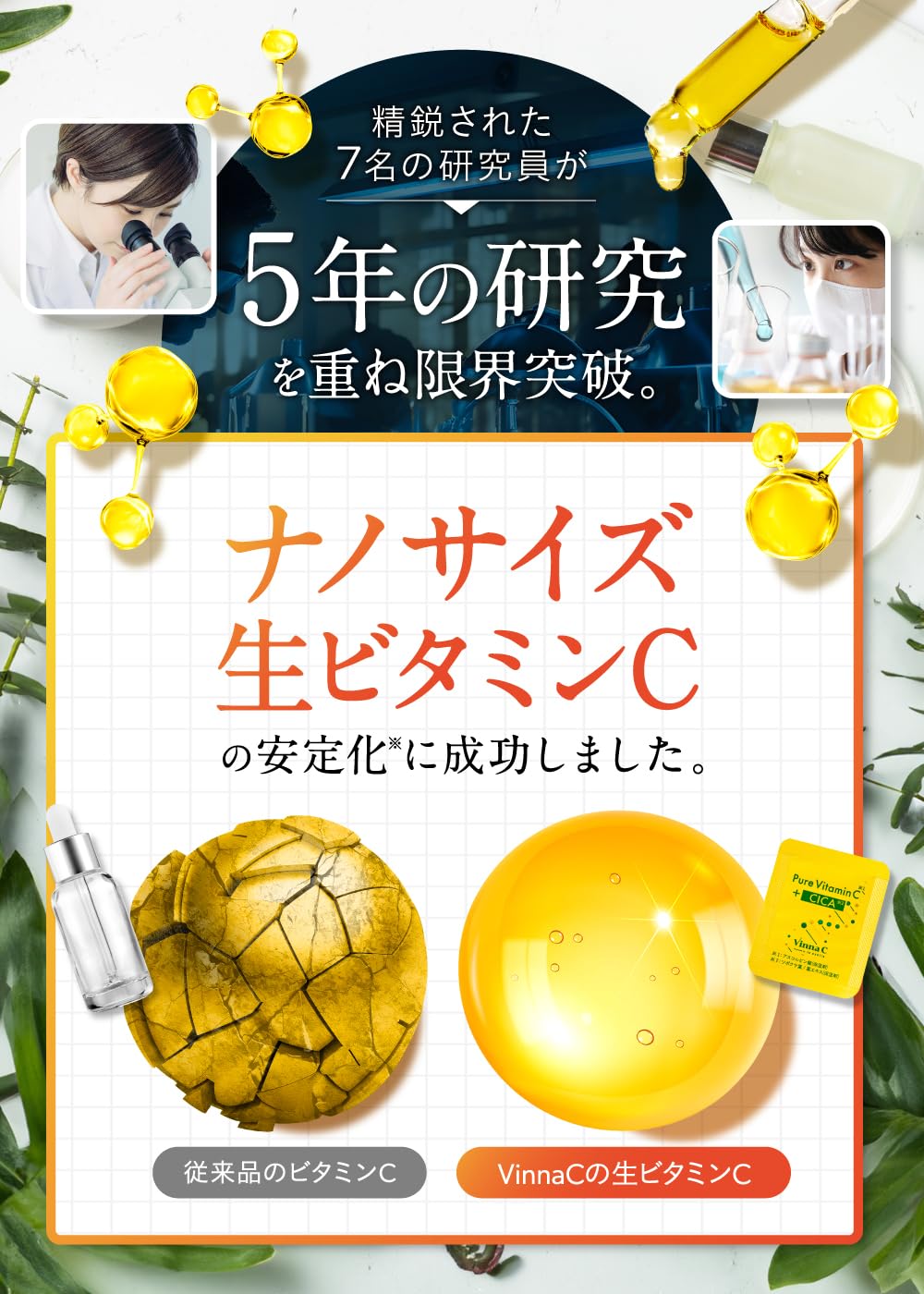 VinnaC 20個入り×3箱 未開封 楽天市場】【 楽天1位 美容液 】 VinnaC ビンナシー 生ビタミンC