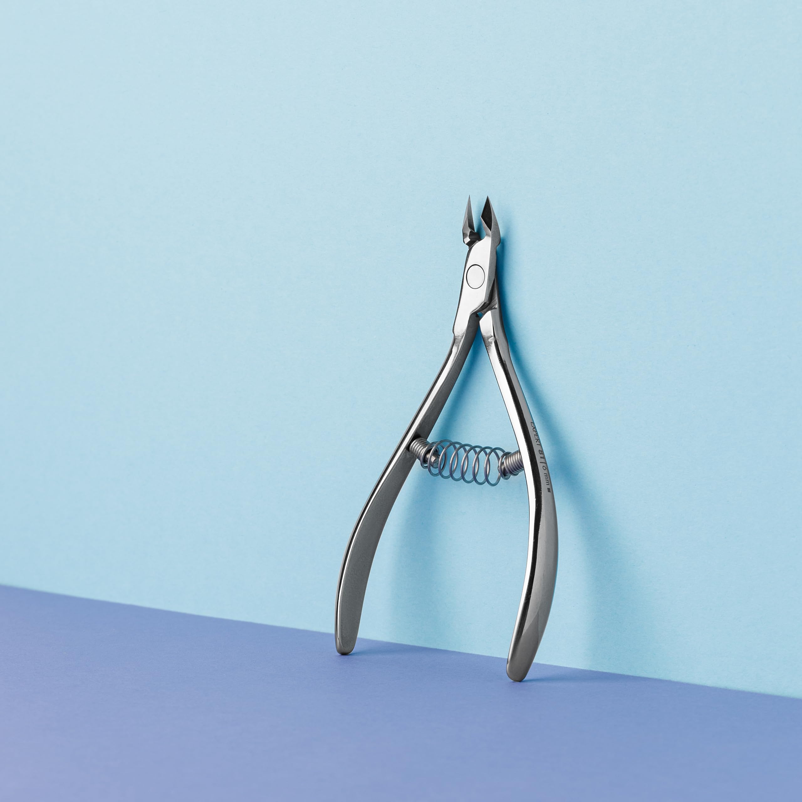STALEKS PRO Pince à cuticules professionnelle 6 mm en acier inoxydable Expert 81-6