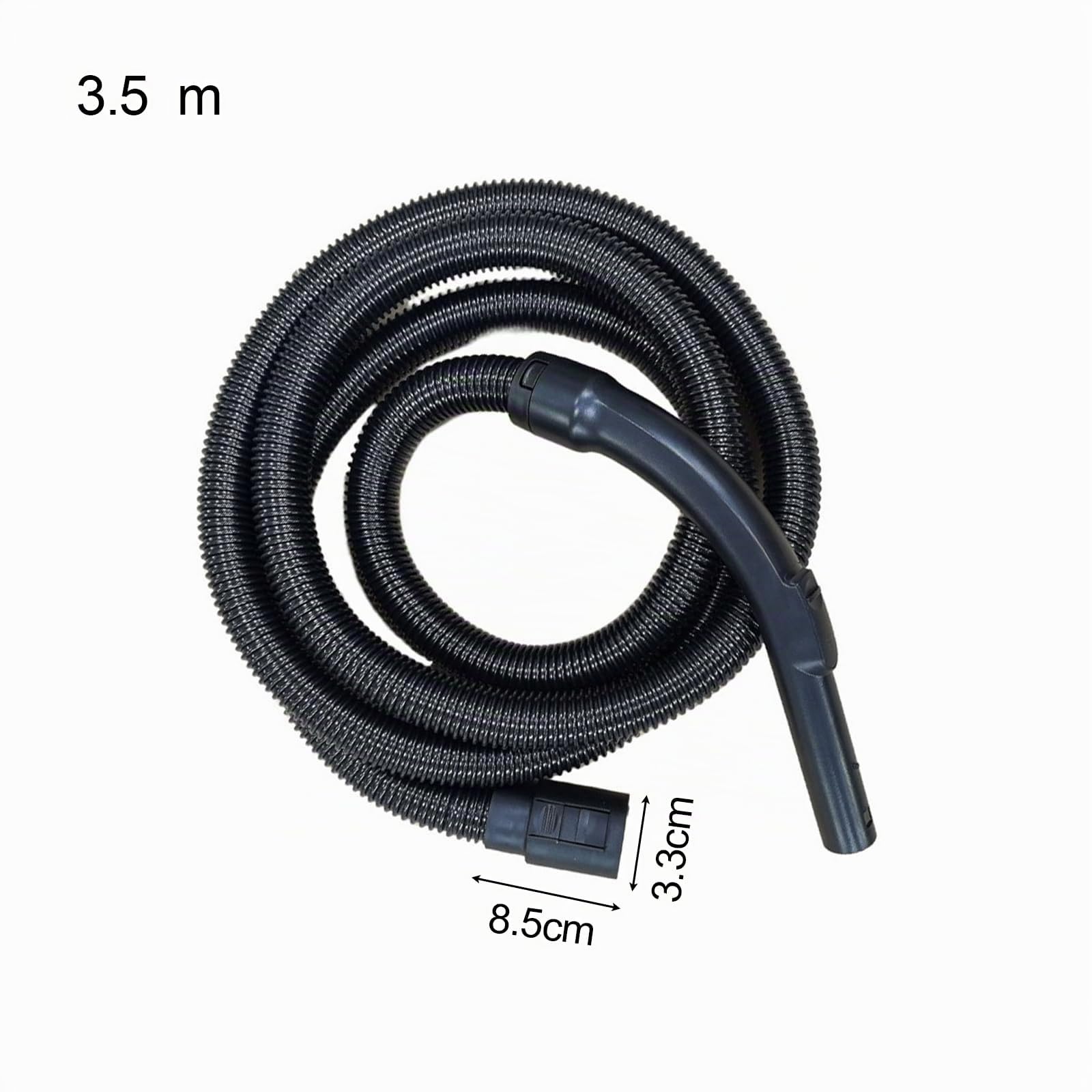 Manguera de repuesto para aspiradora Besshepplo, manguera extralarga para uso en seco y húmedo para Karcher NT20 30 WD1 WD2 WD3 WD4 WD5 WD6 WD 6 P. Plástico PP, ABS y PC de primera calidad (3,5 m).