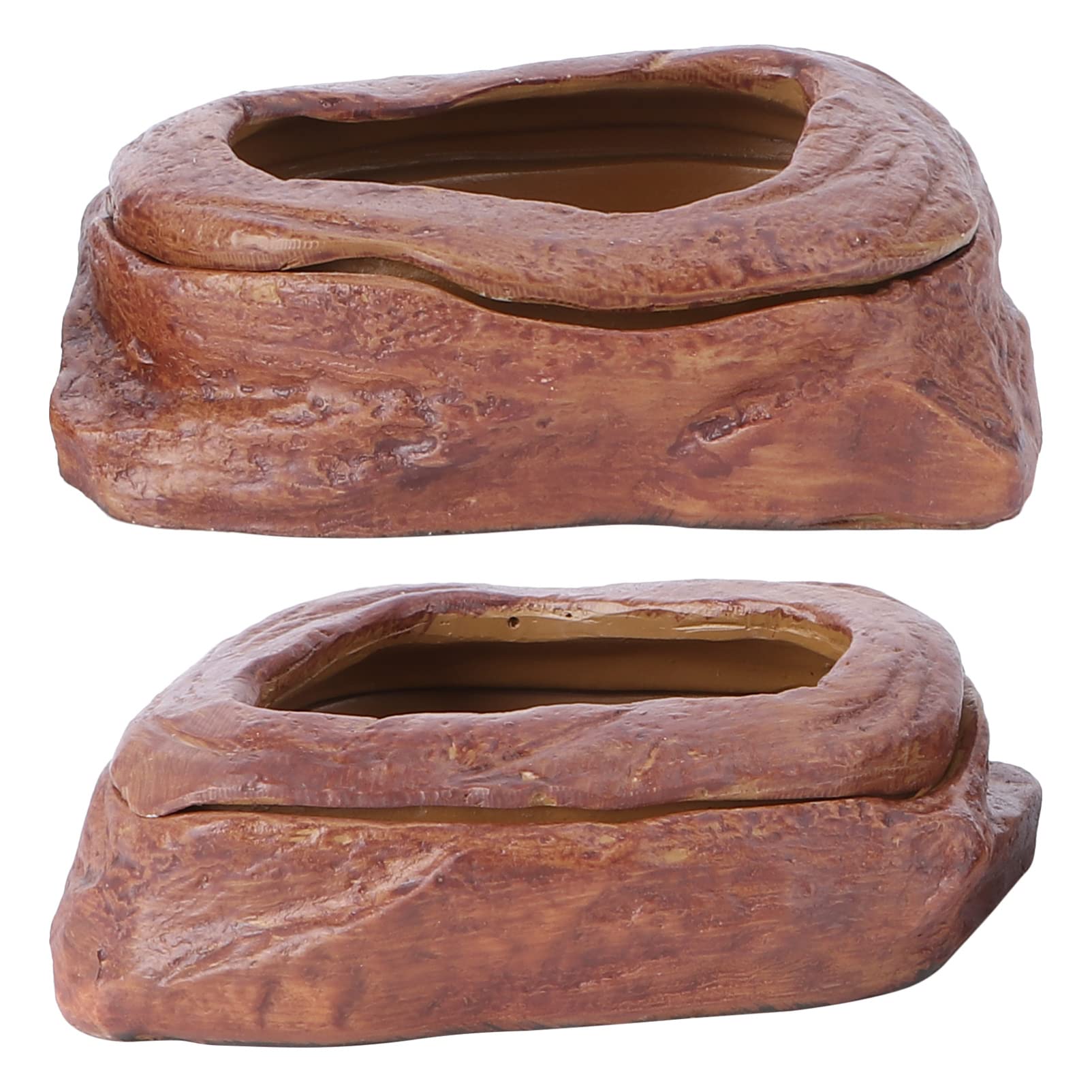 Toddmomy 6 Stück Rutschfeste Reptilien Futternäpfe - Silikon Futter- Und Wasserschalen Für Geckos