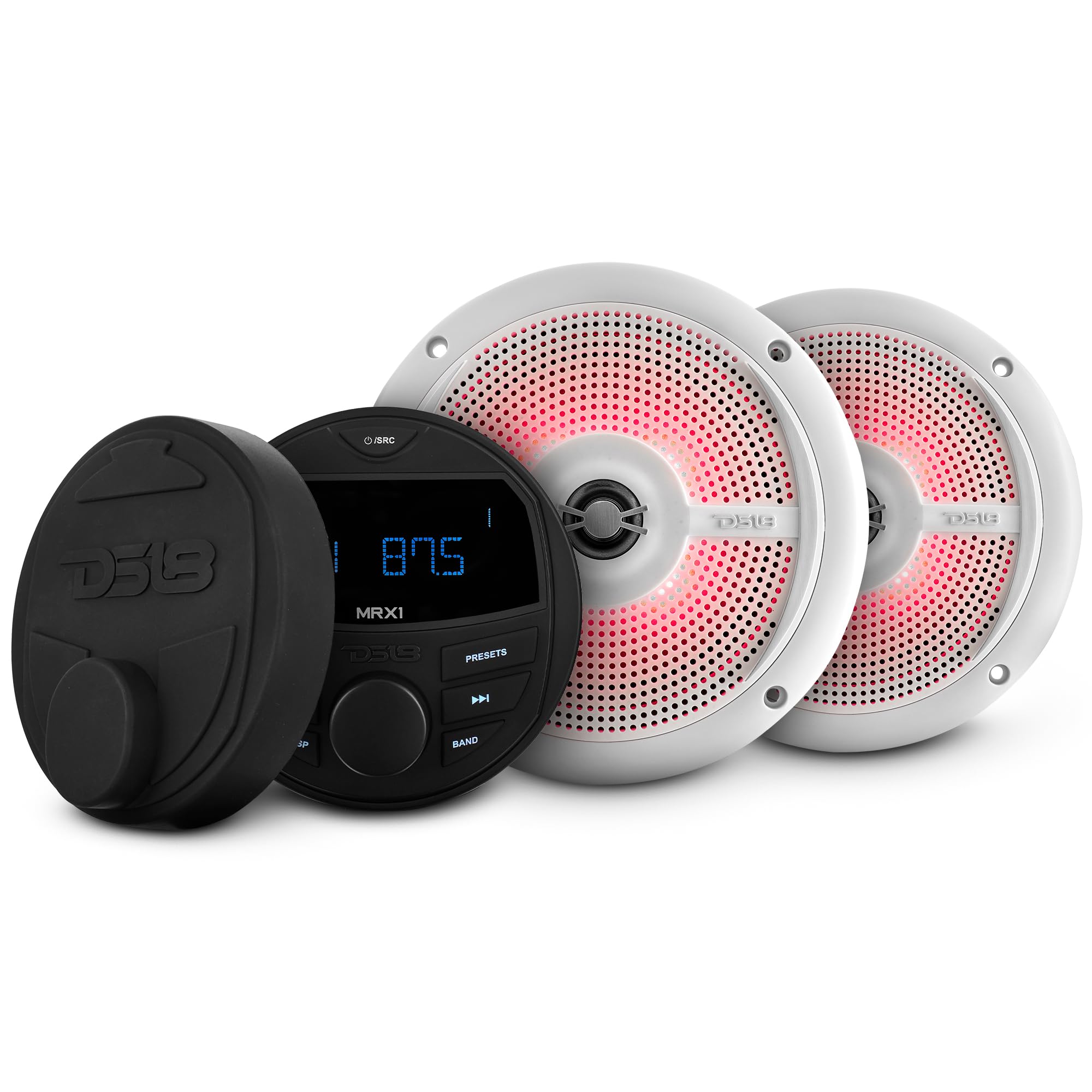 Amazon.com: DS18 MRX16SL/WH Powersports & Marine Multimedia Radio