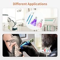 Vista 6 de Annhua Película de barrera para cinta de barrera dental, cinta de tatuaje, hojas de barreras desechables de 4 x 6 pulgadas con caja dispensadora