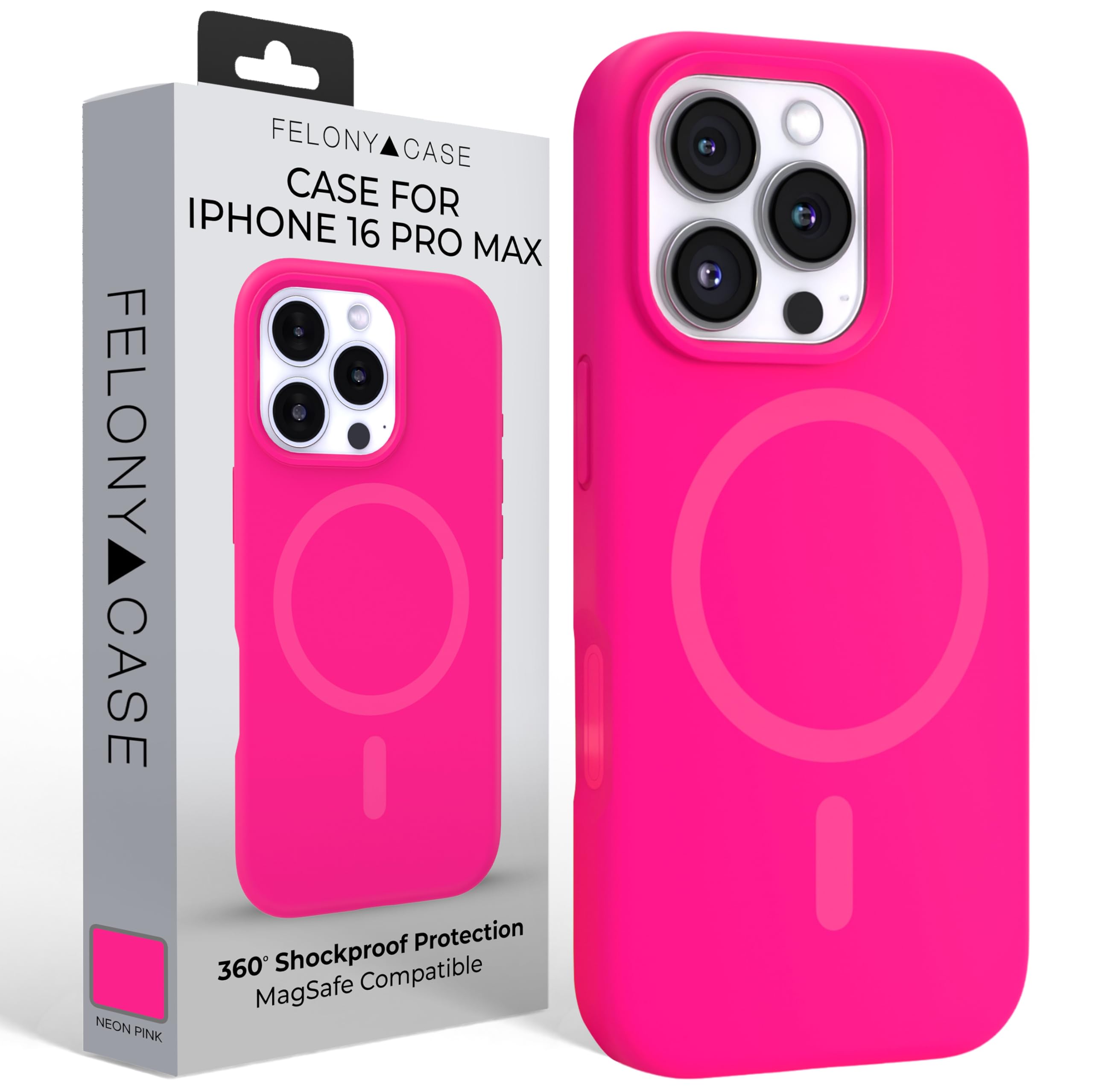 ANDAASH iPhoneケース BFY pink iPhone16 Amazon.com: FELONY CASE for Apple iPhone 16 Pro Max Case - MagSafe