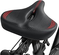 Vista 13 de Oversized Bike Seat for Peloton Bike & Bike+, Comfort Seat Cushion Compatible with Peloton, Road or Exercise Bikes, Bicycle Wide Saddle Replacement
