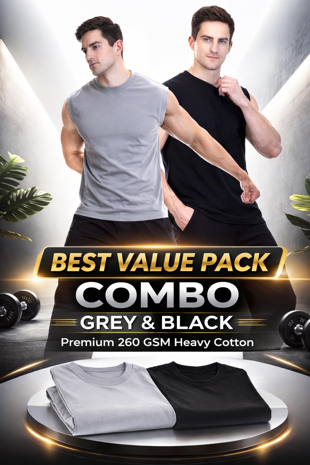 Gym Vest Grey-image-27