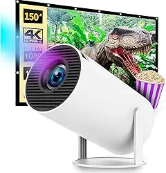 Projetor Portátil 4k Android Full Hd Smart Wifi Cinema Tv Portatil - Original