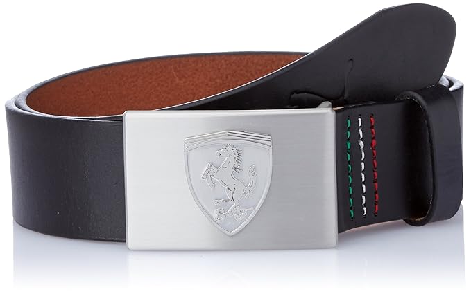 puma leather belt