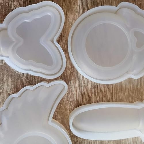 Miniatura 8 de Sailor Moon Wand - Moldes de resina para varita de mariposa de estrella, molde de resina de luna, molde de estrella de silicona, molde mágico de