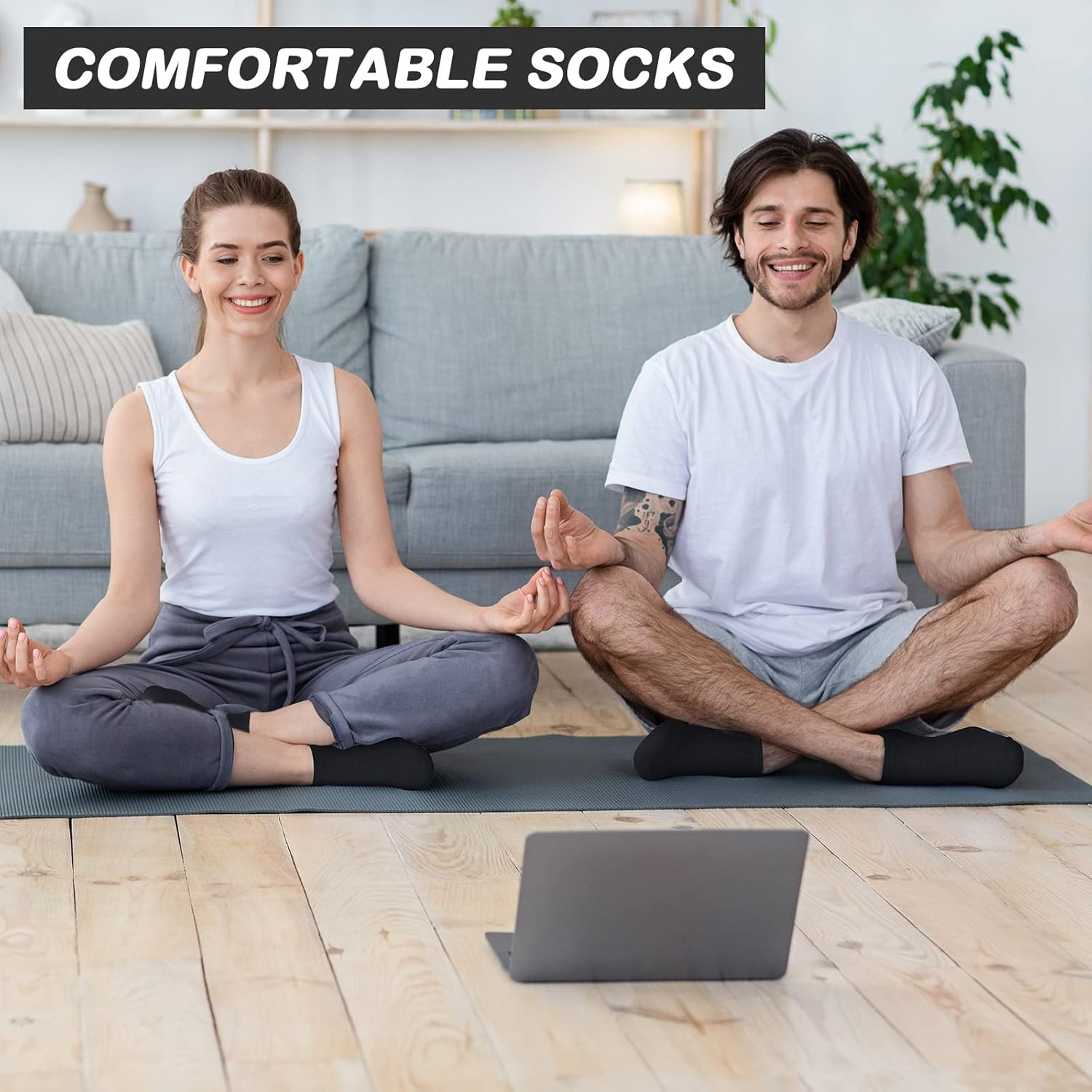 JaGely 100 Pairs Low Cut Ankle Socks Bulk for Women Men Thin Breathable Casual No Show Athletic Cotton Socks - Image 2