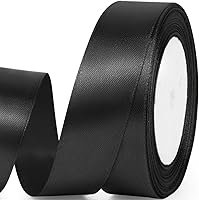 Vista 11 de Cinta de satén de 5/8" x 100 yardas - Cinta de seda naranja otoñal con carrete - Ideal para envolver regalos, ramos florales, manualidades