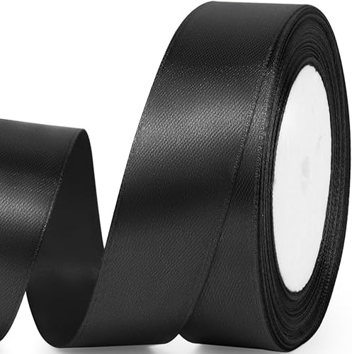 Miniatura 11 de Cinta de satén de 5/8" x 100 yardas - Cinta de seda naranja otoñal con carrete - Ideal para envolver regalos, ramos florales, manualidades