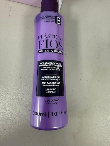 Miniatura 6 de CADIVEU Set de 4 Línea de Cuidado Domiciliario Plastica Dos Fios Set de Alisado de Queratina para el Cabello Champú, Acondicionador, Máscara de