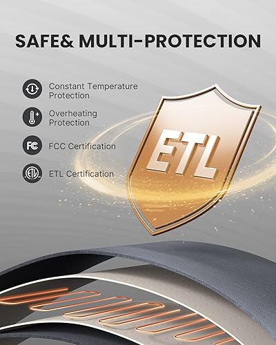 Miniatura 6 de iDOO Almohadilla térmica para aliviar el dolor de espalda, regalos de cumpleaños para él, mujeres y ella, elegible para la FSA HSA, almohadilla