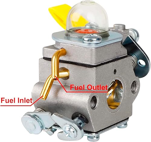 Miniatura 6 de Kit de filtro de aire de carburador C1U-H60 para Homelite Ryobi RY28100 RY28120 RY28121 RY28140 RY28141 RY28160 RY28161 25cc 26cc 30cc Trimmer