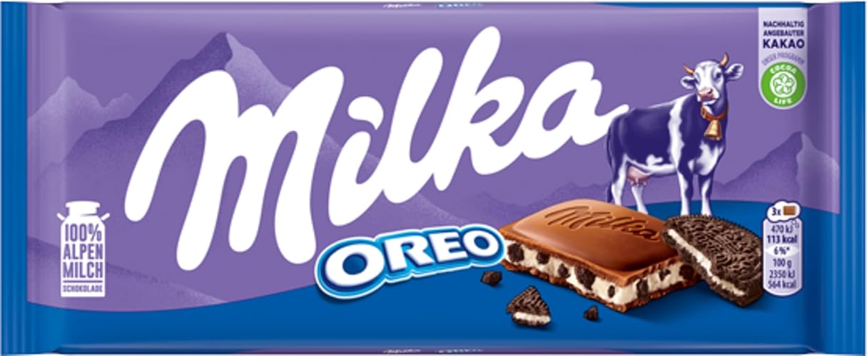 Milka Chocolate (3.53 Ounce (Pack of 5), Oreo)
