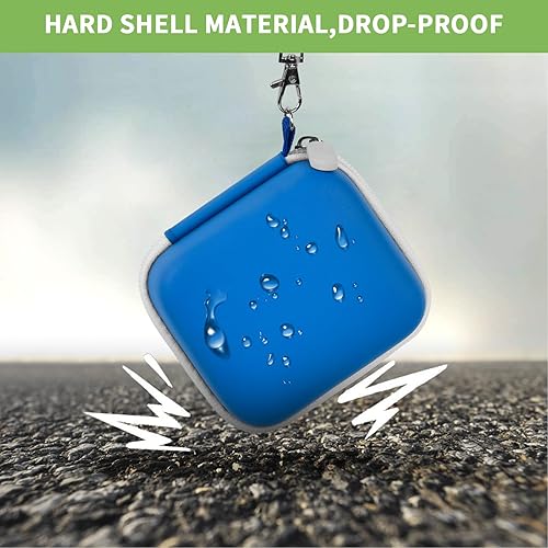 Miniatura 5 de Funda de transporte compatible con cargador inalámbrico UCOMX Nano 3 en 1, soporte de almacenamiento de estación de carga magnética plegable,