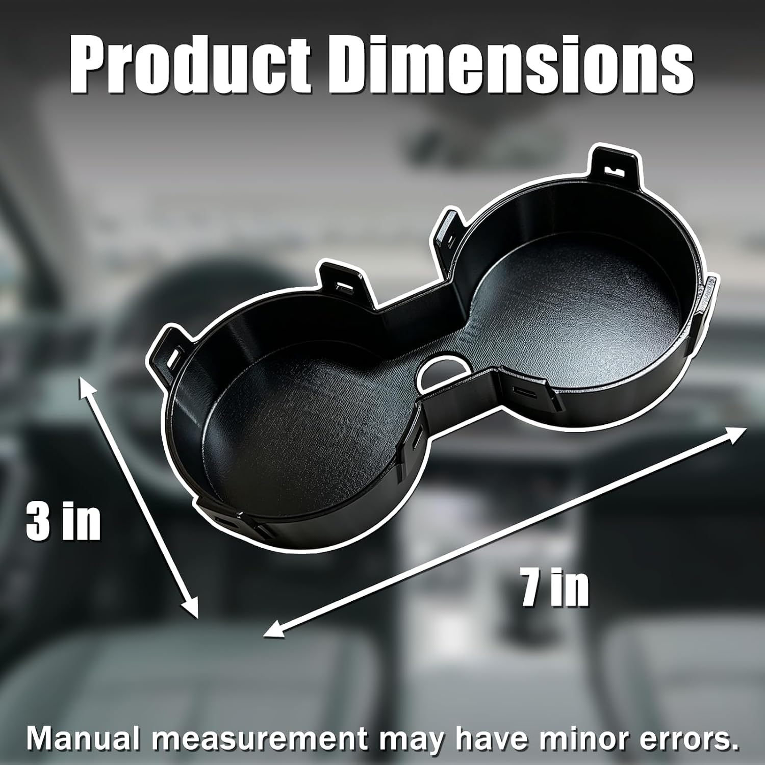 Center Console Cup Holder for VW Jetta A6 2011-2016, Replacement