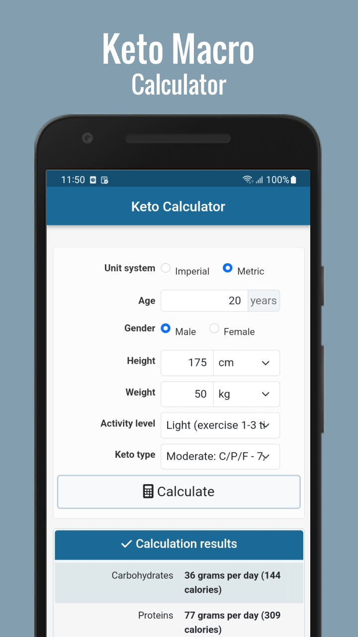 Keto Macro for Android