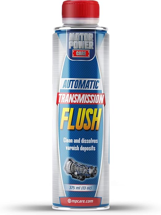 Automatic Transmission Flush Cleaner Stop Slipping and Hesitation Clean solenoids, Certified Product - MotorPower Care