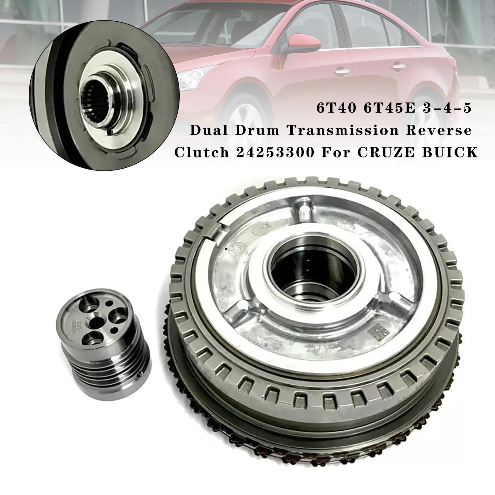 6T40 6T45E 3-4-5 Dual-Drum Rückwärtskupplung 24253300 Fit für Chevy Cruze, Fit für Buick 2010-2016