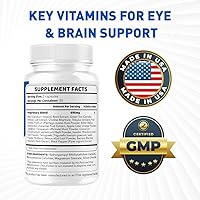 Vista 3 de Sight Flow Eye Cápsulas Advanced Formula – Suplemento de apoyo oficial de SightFlow Pills Premium Support All Natural Ingredients Vitaminas
