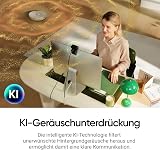 Insta360 Link 2C Noir - Webcam 4K pour PC/Mac - 3