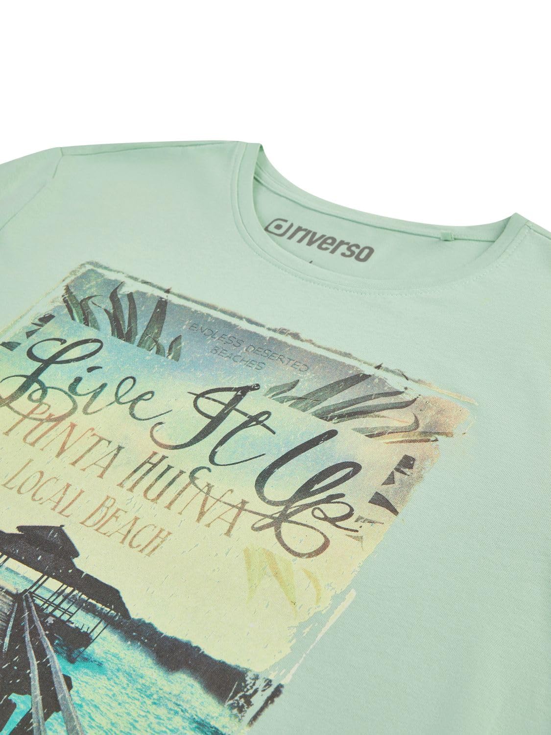 riverso Camiseta para Hombre