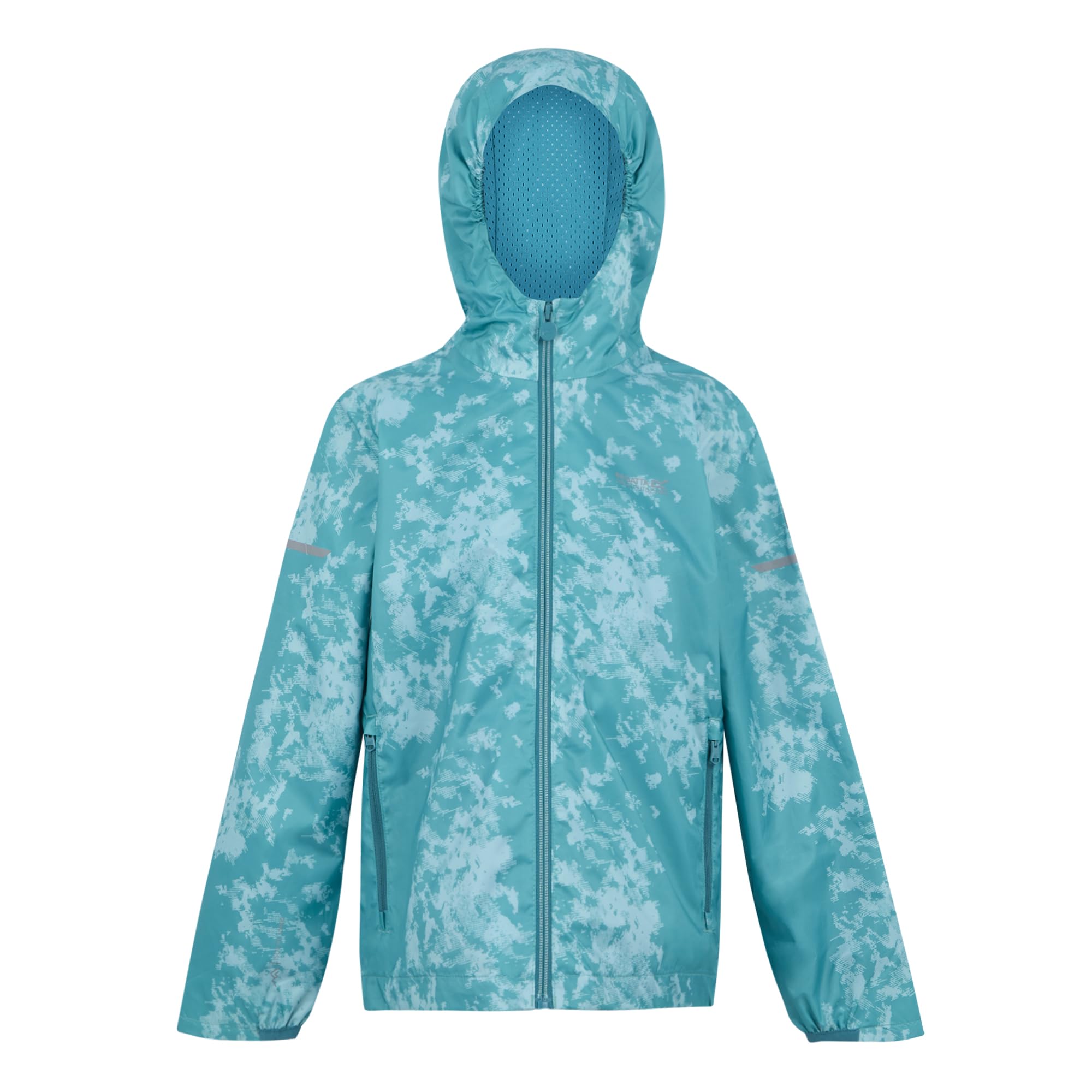 Regatta Unisex Kids Printed Lever II Waterproof Jacket Walking Hiking Coat