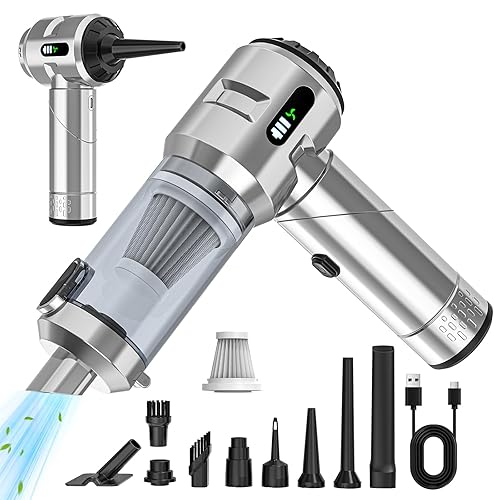 【Upgraded Version】Sycoodeal Car Vacuum Cleaner,Mini Portable Vacuum Cordless,25000PA Powerful Strong