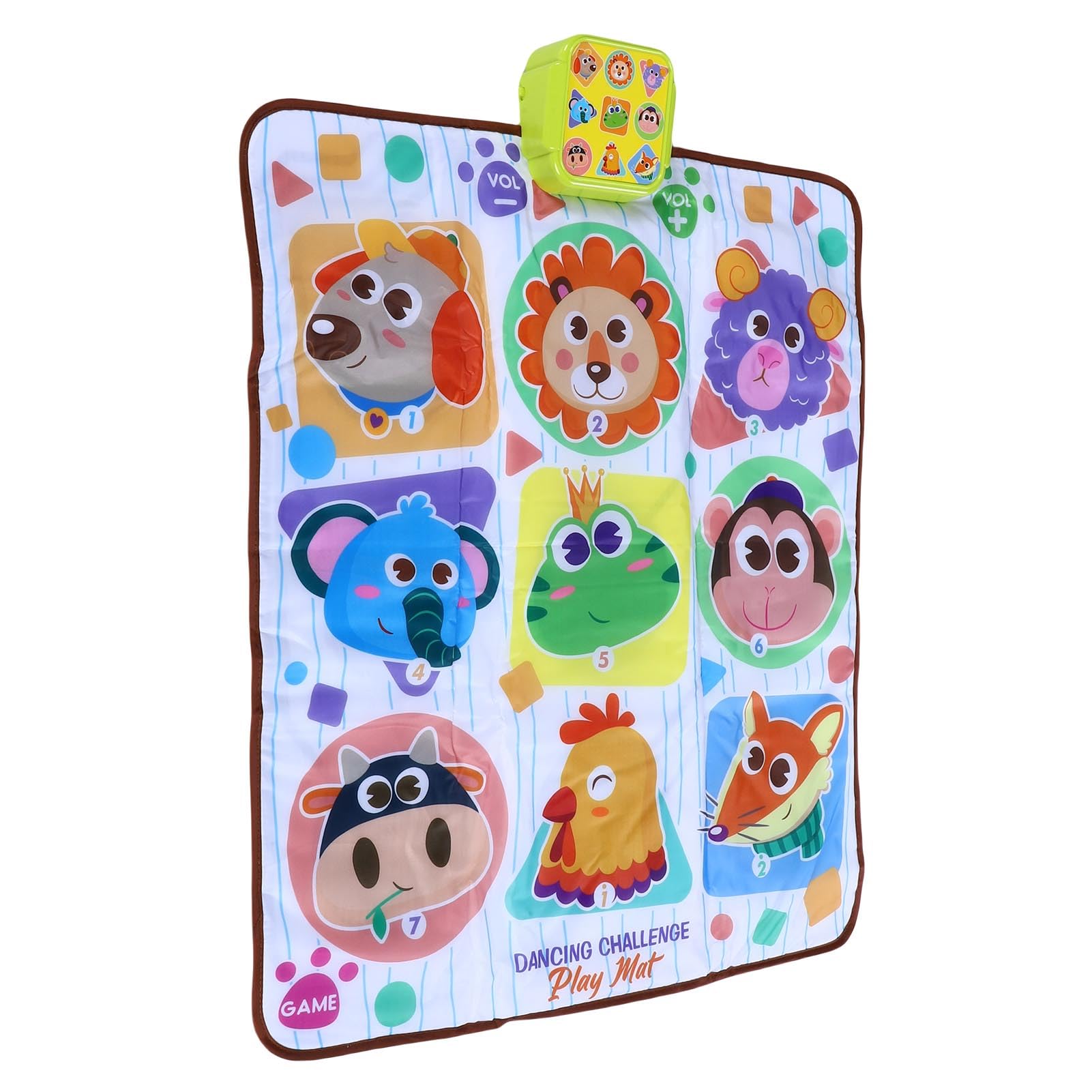 Walfront Tappetino da Ballo Elettronico per Bambini con Superficie Morbida e Imbottita, Fondo Antiscivolo, Adatto a Bambine e Bambini dai 7 Anni in su.