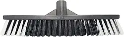 Vassoura Multiuso com Cerdas Macias Uso Interno para Grandes Áreas, Pisos de Madeira, Laminados, Porcelanatos e Cerâmica Sem Cabo