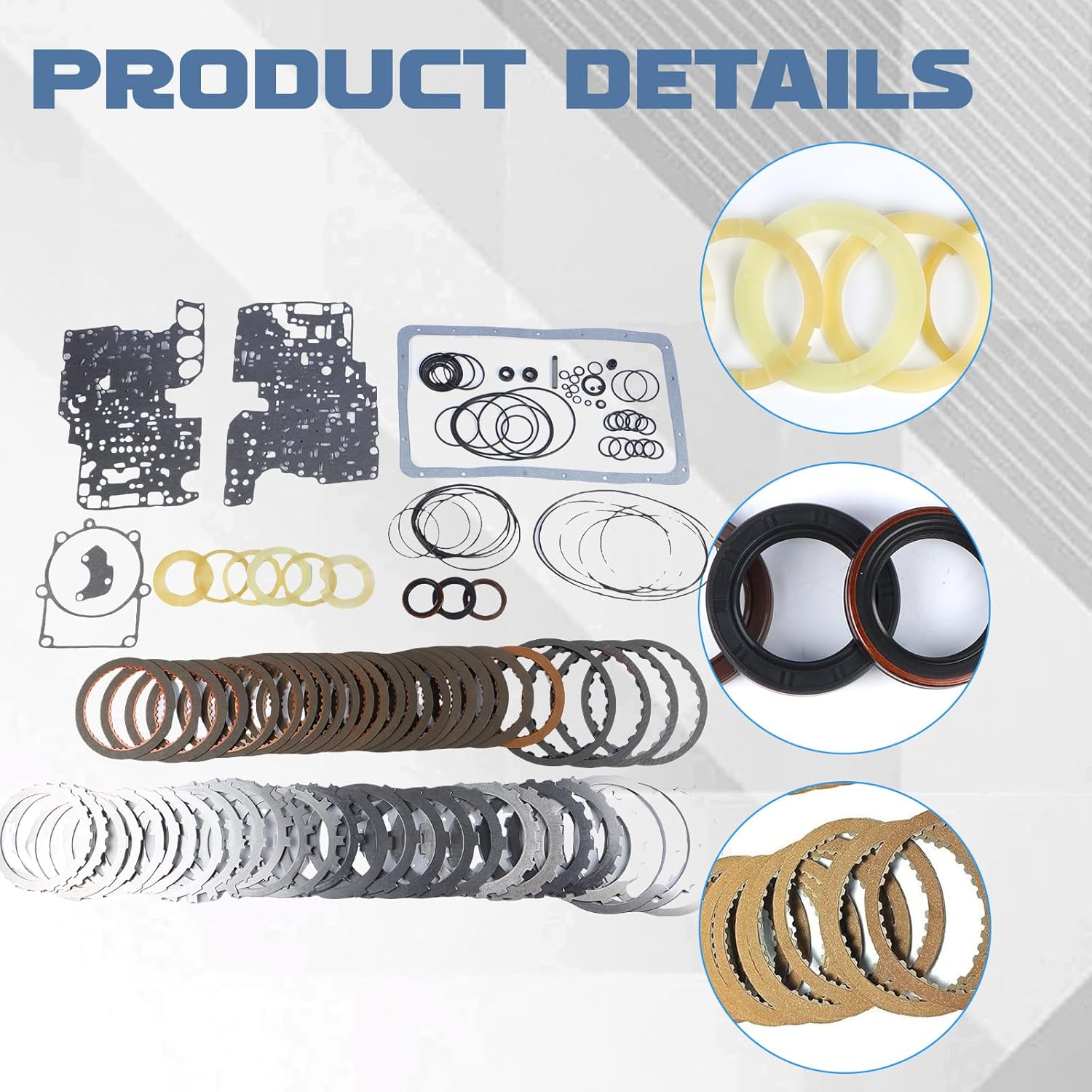 A340E A340F Transmission Master Rebuild Overhaul Kit for 4 Runner 1989-2004 Cressida 1988-1992 Supra 1988-1998 Crown 3.0L 3.4L 4.0L Replacement Parts