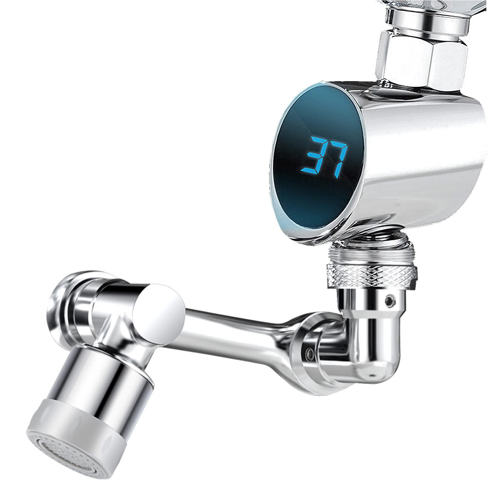 Extensor de grifo universal - Extensor de grifo de fregadero giratorio de 1080°, Aireador de grifo de cocina de doble función con rotación de ángulo grande universal, Grifo con filtro contra salpicadu