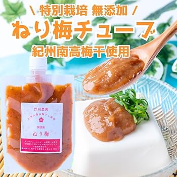 Amazon | 竹内農園 練り梅 180g 2個 チューブ 塩分約20% 練り梅