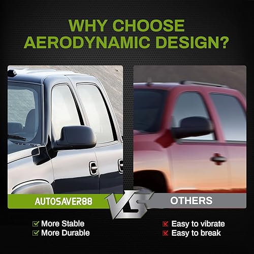 Miniatura 5 de AUTOSAVER88 Espejo lateral izquierdo del conductor compatible con Chevy Silverado GMC Sierra 1500 2500 (07 Classic Only), 2000-2006 Suburban