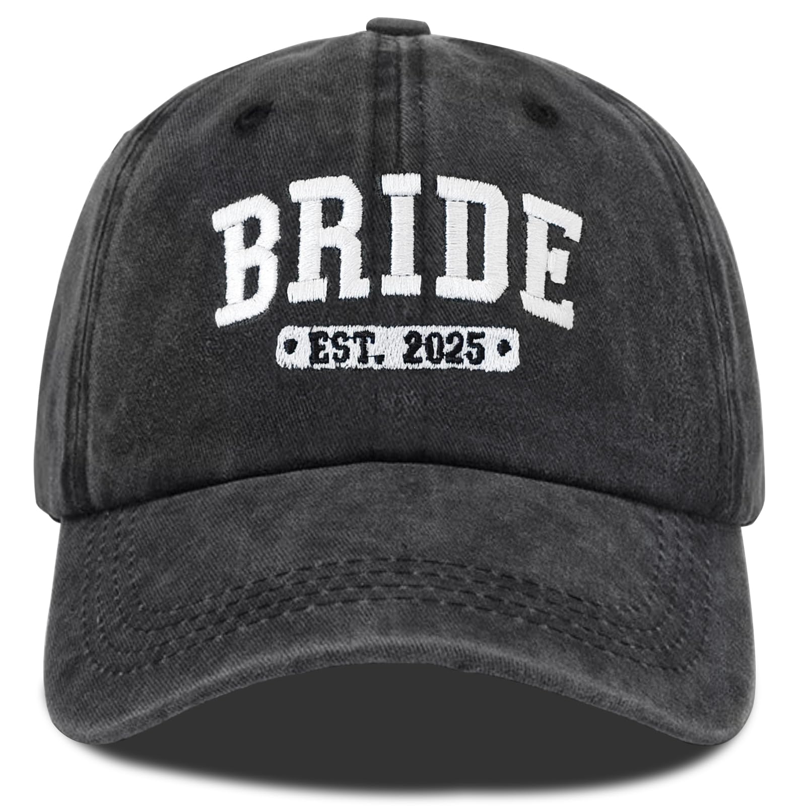 Bride and Groom Hats for Wedding Gifts, Engagement Anniversary Honeymoon Gifts for Newlyweds Couples Baseball Cap