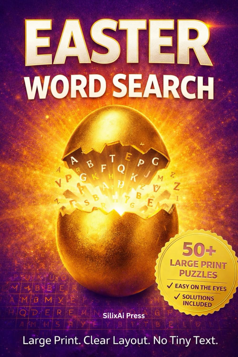 EASTER WORD SEARCH: Now, Then & Forever - Large Print Word Search Puzzles for Holiday Relaxation (Easter Word Search Collection)