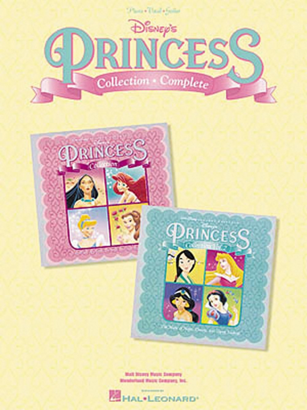 Disney's Princess Collection - Complete Piano, Vocal and Guitar Chords