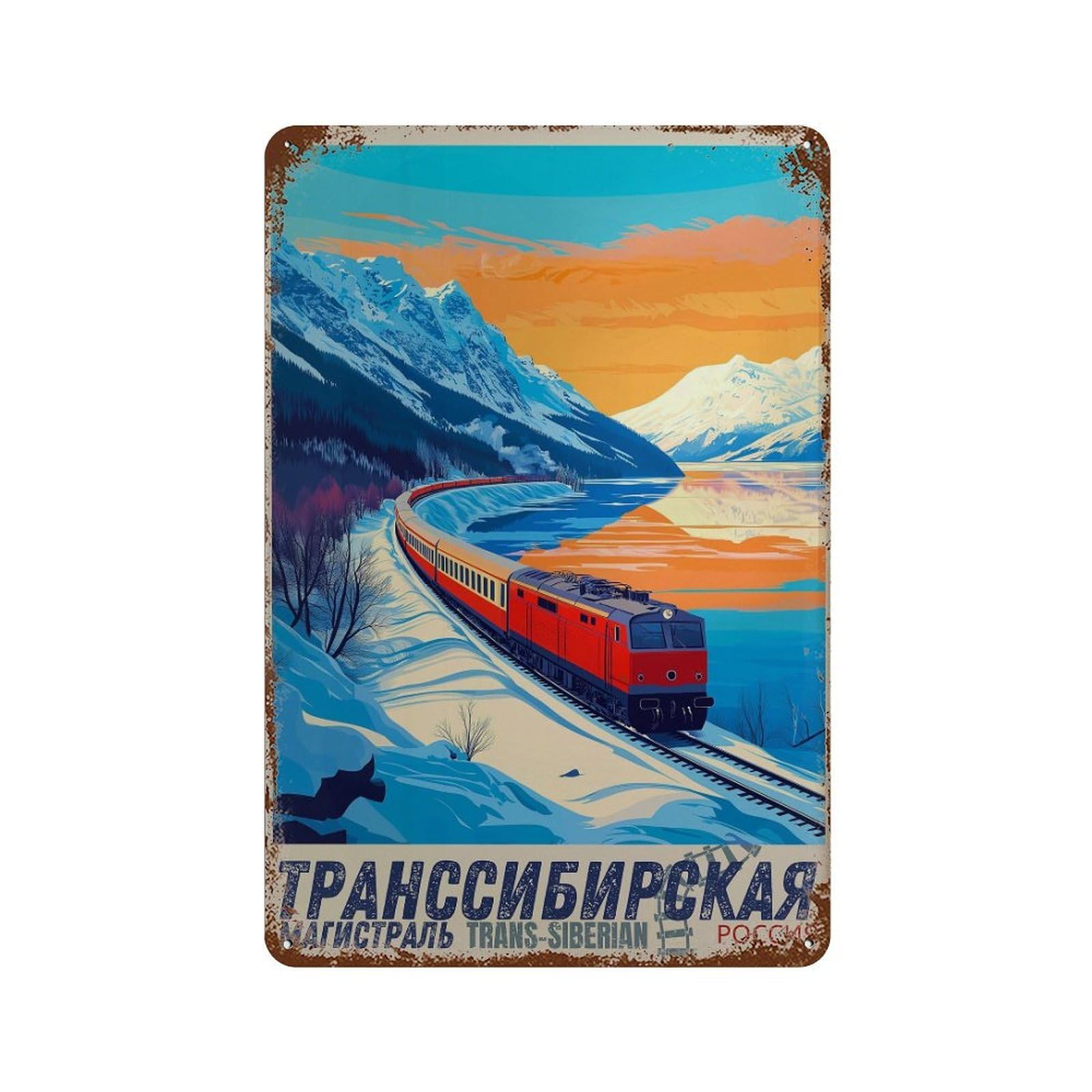 xiaoxiaoshen Trans Wall Decor Art Metal Tin Poster Modern Home Decor Art Home Bar Shop Decorations Vintage Sign 30x20cm