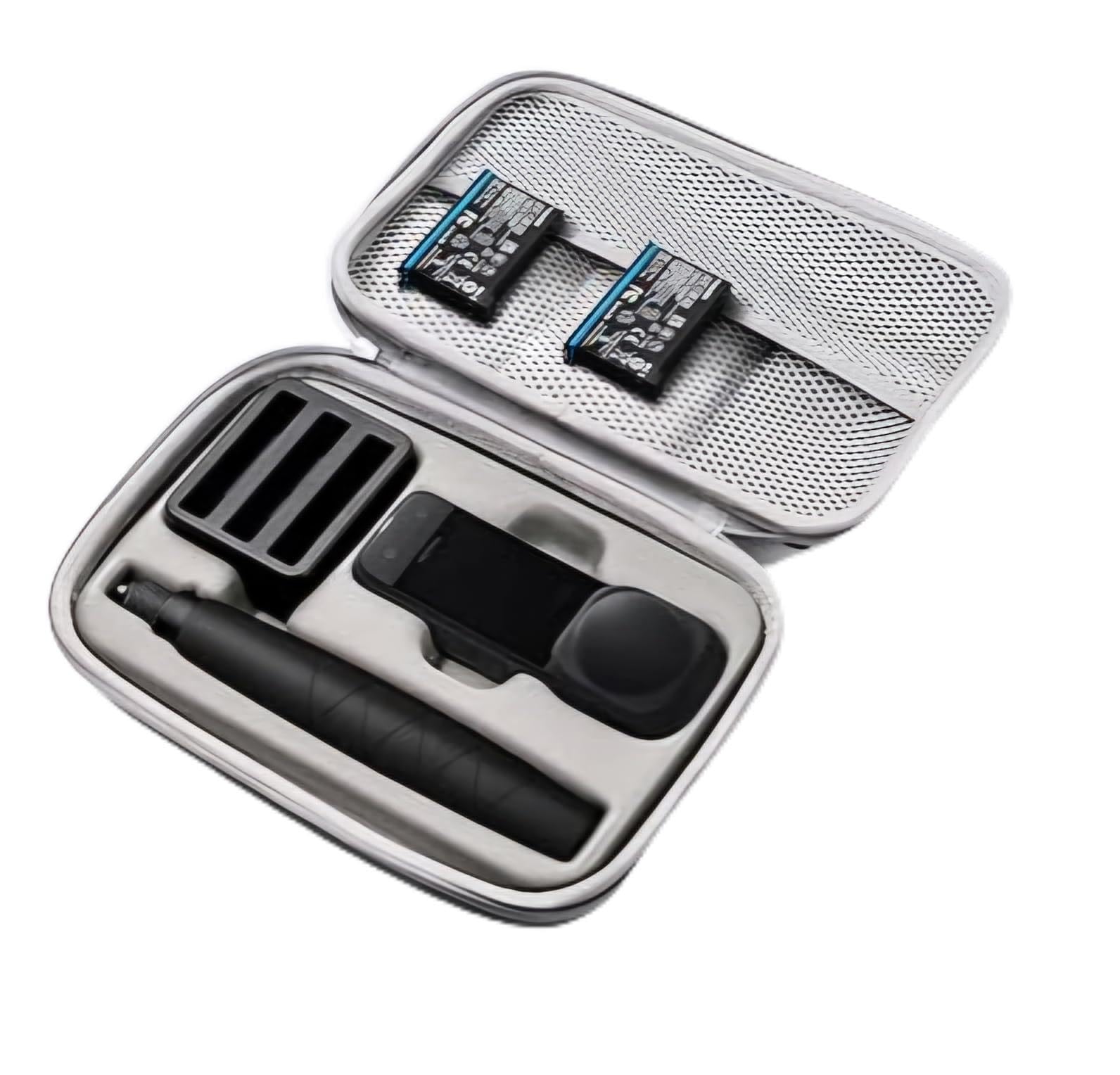 Careflection Premium Carry Case for Insta360 X4 Camera, PU Hard Shell With Strap & Handle, Anti-Scratch Liner Design, Travel Accessories for Insta360 X4