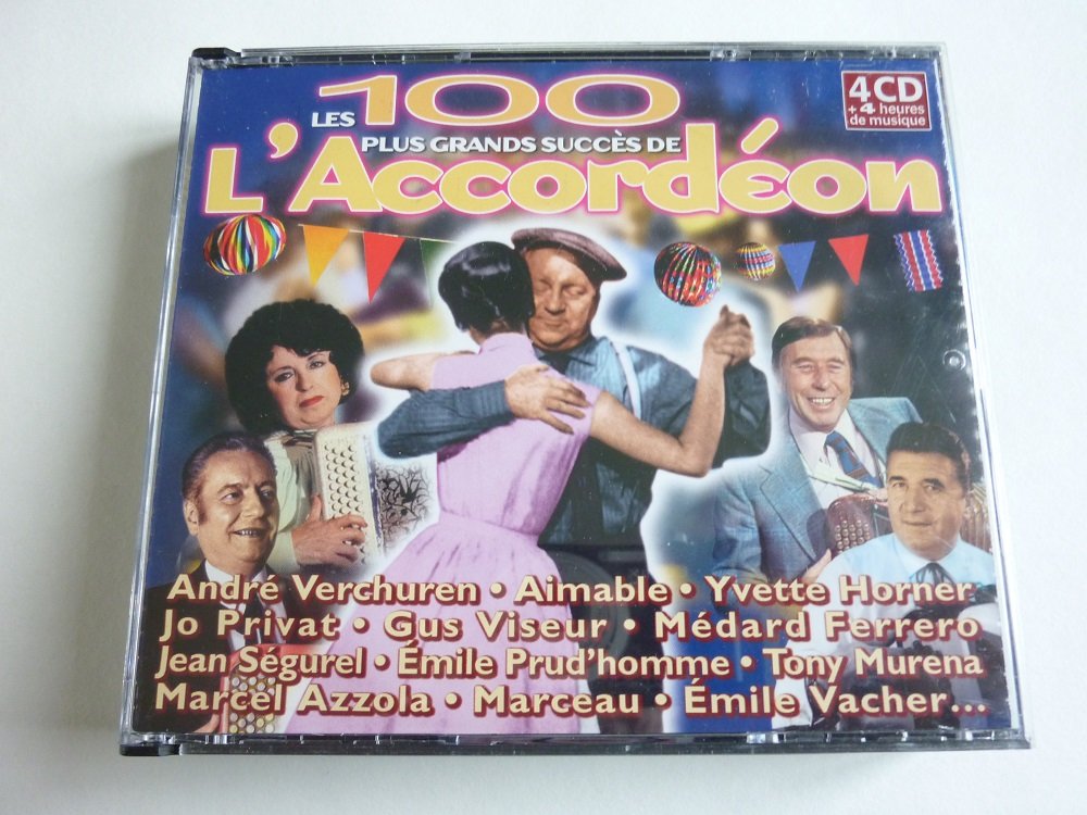 Les 100 plus grands succès de l'accordéon