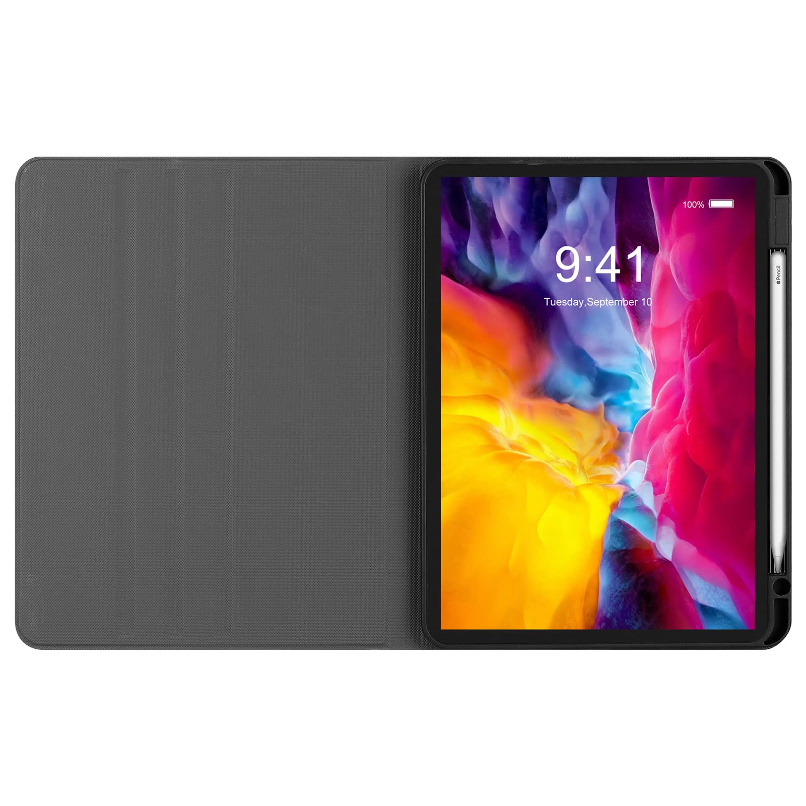 Shih Tzu Puppy Funny Tablet Hülle Kompatibel mit iPad Pro 2020 (11 Zoll) Persönlichkeit Schutzhülle mit Stiftschlitz