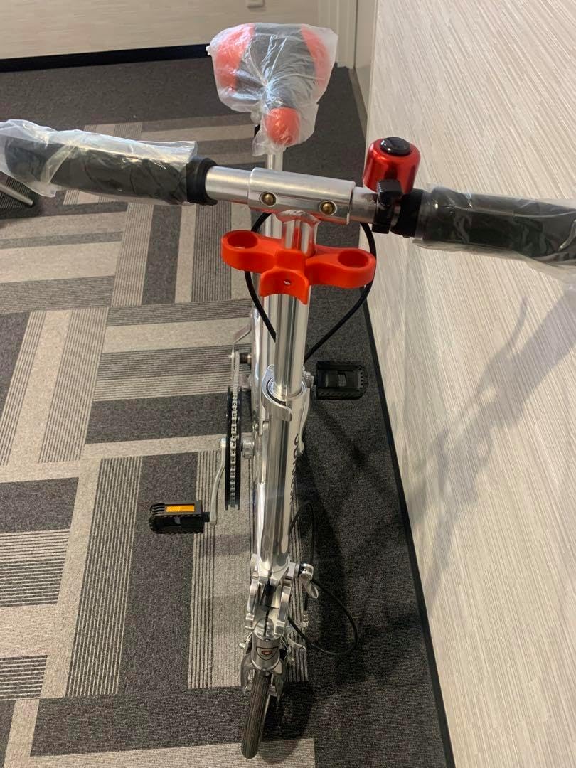 ミニ折りたたみ自転車 8インチ ポータブル折りたたみ自転車 超軽量