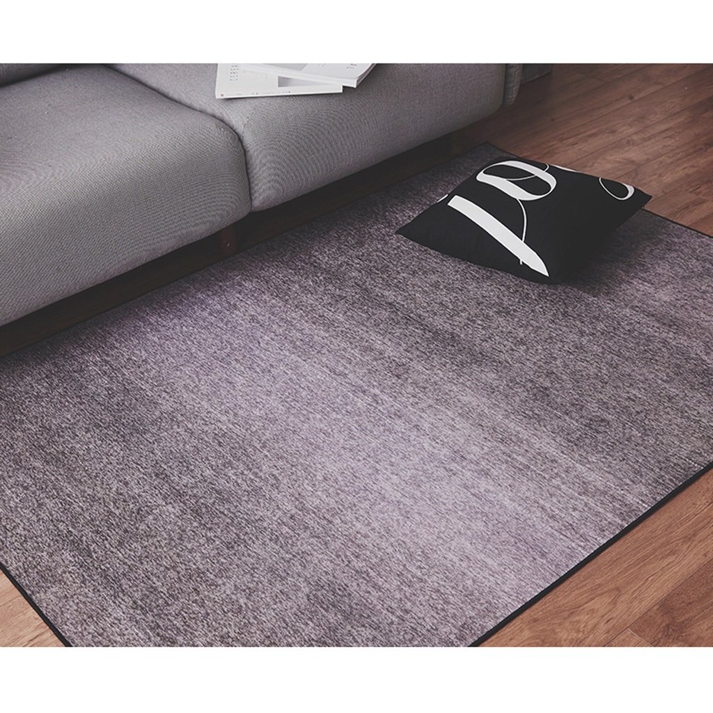 Tapis de chambre dégradé ultra doux antidérapant pour salon chic