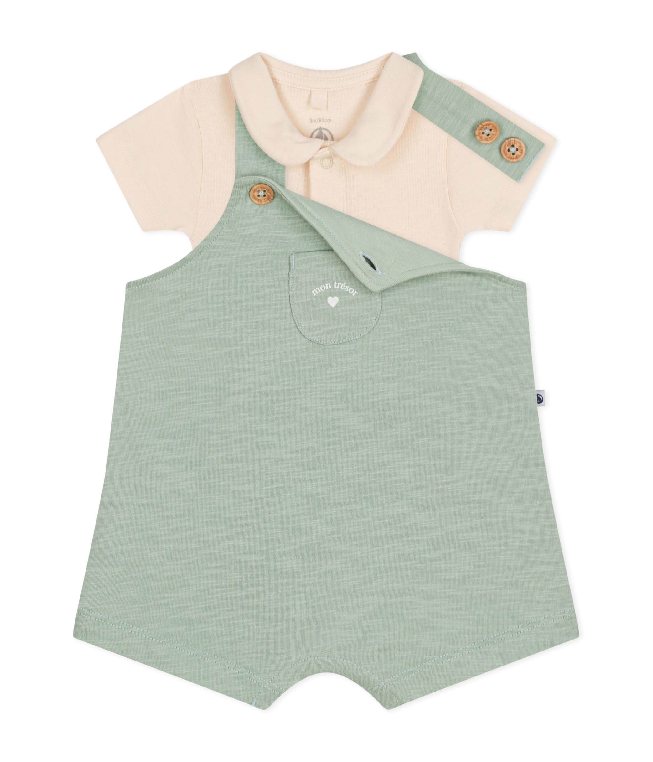 Petit Bateau Salopette Mixte bébé