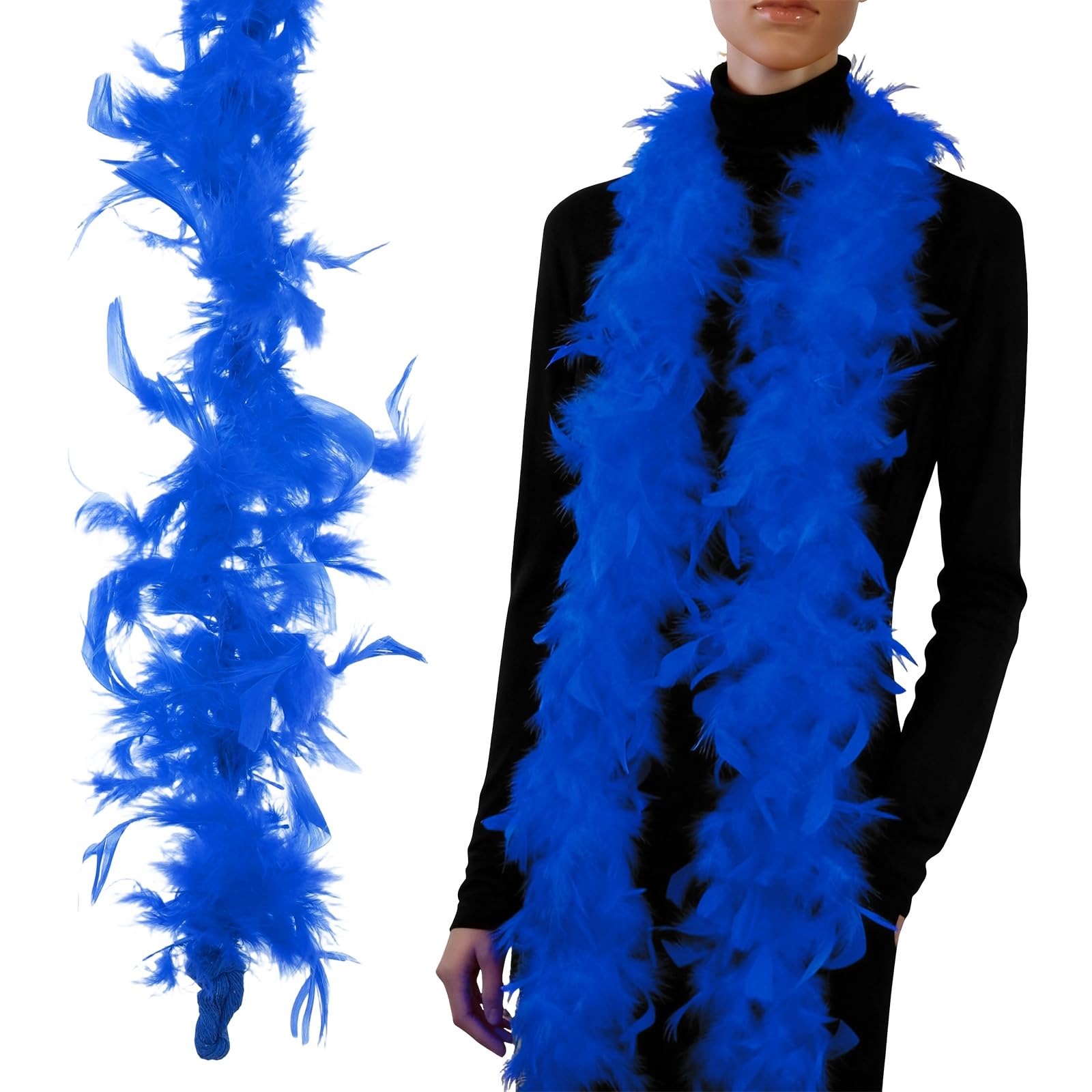 PATIKIL 40g 2 Yards Feather Boa
