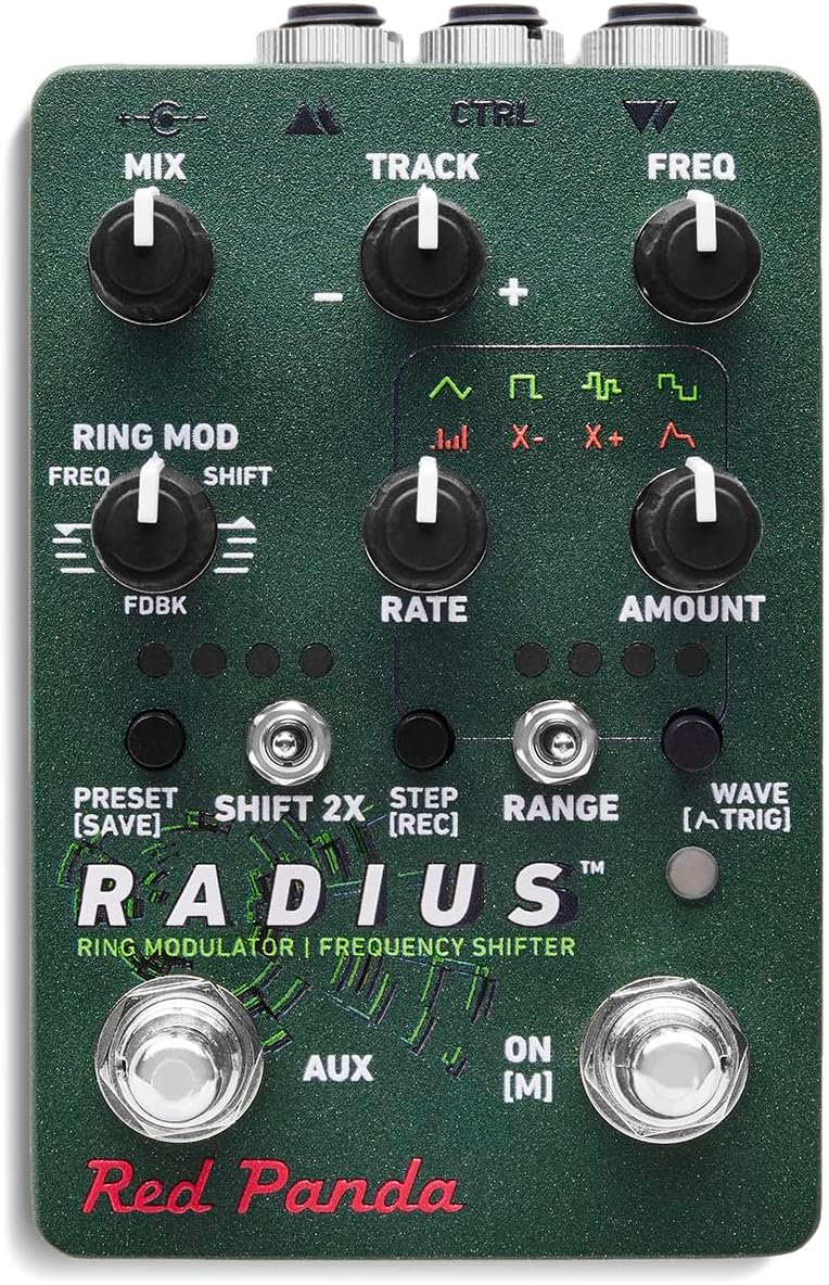 Red Panda Radius Ring Modulator/Frequency Shifter Pedal