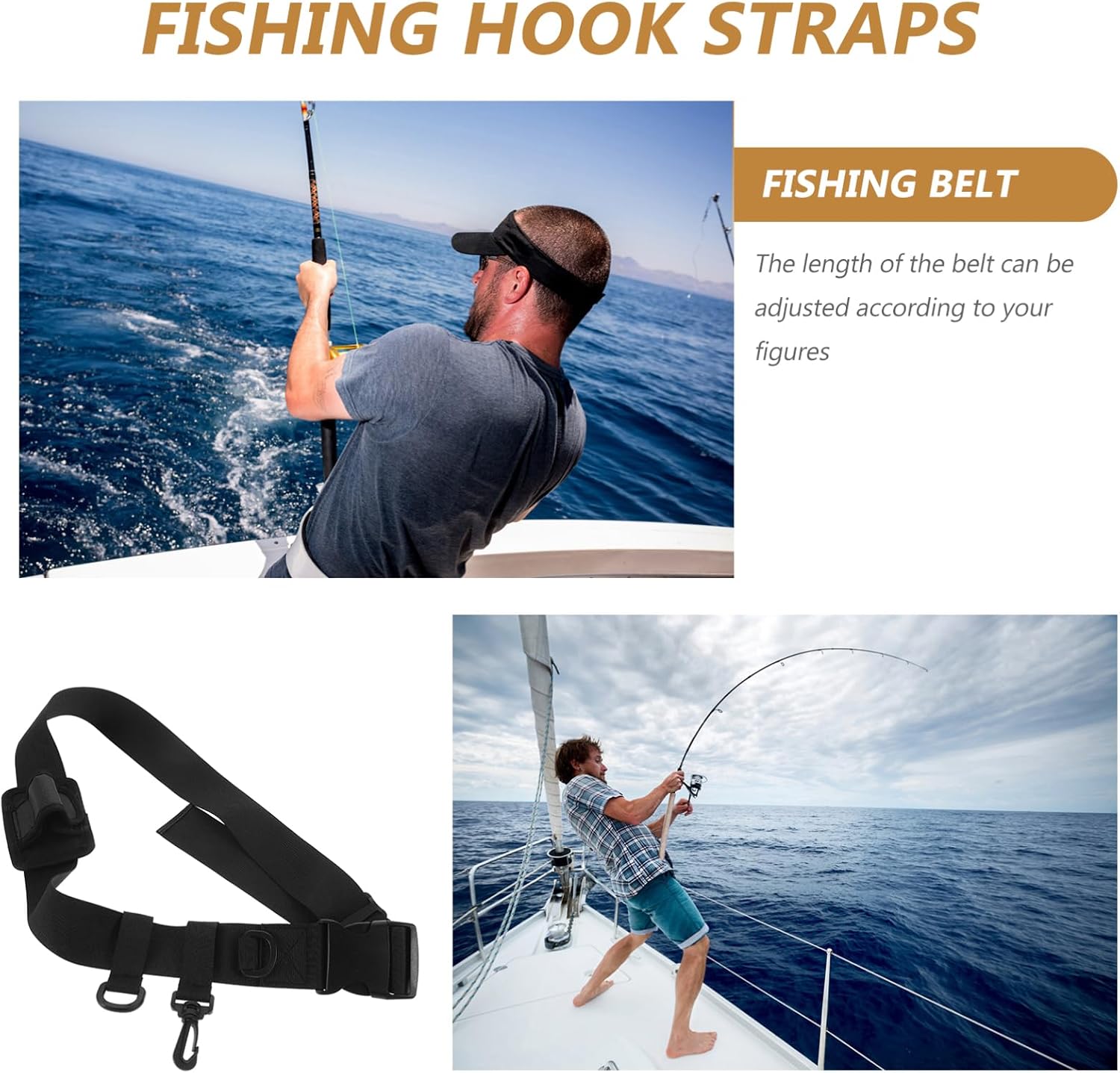 Toddmomy Fishing Waist Belt Rod Holder Fishing Gear for Outdoor Activities Convenient Support for Anglers for and Casting